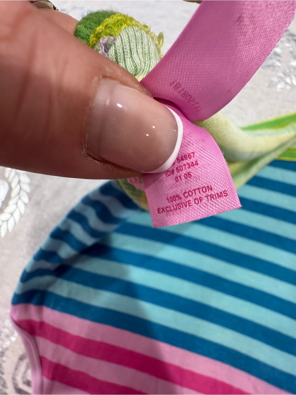 VS PINK VINTAGE RAINBOW SLEEP SET LARGE - Picture 3 of 5